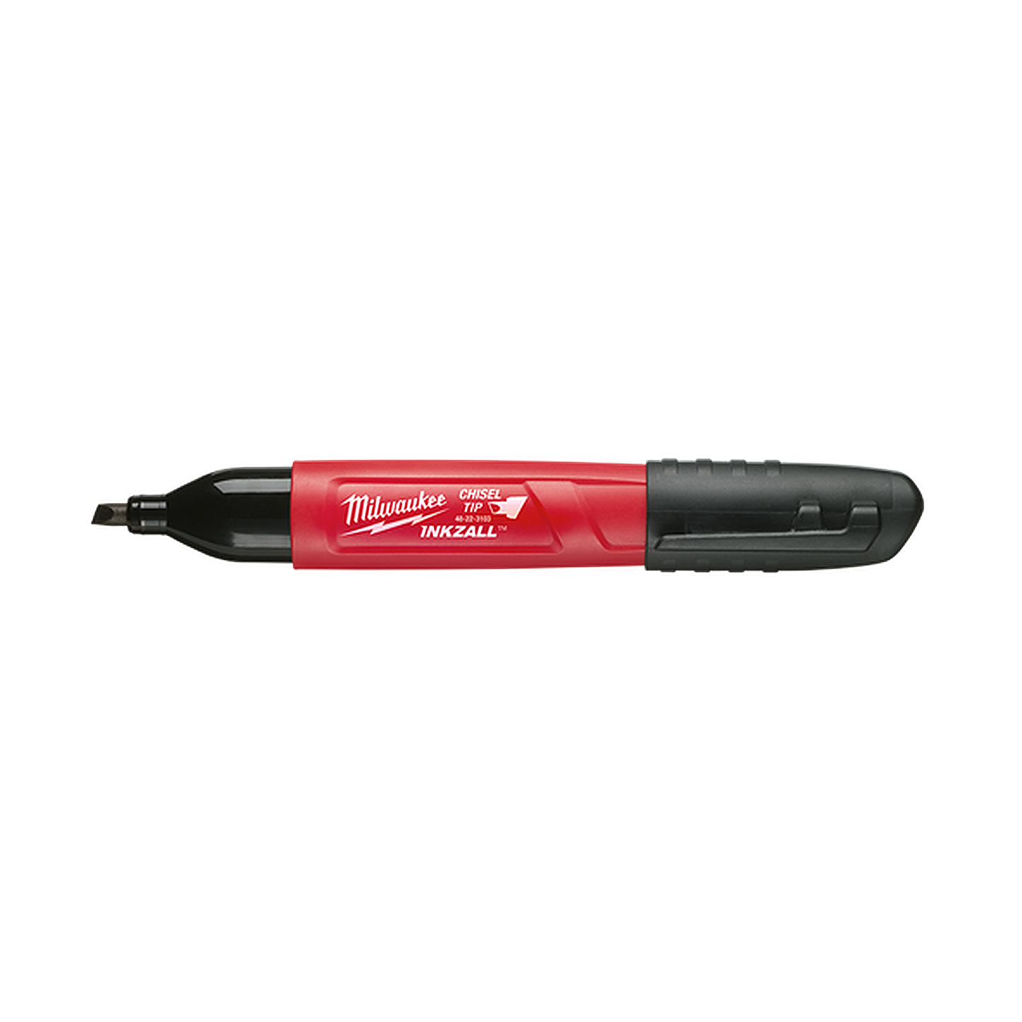 Milwaukee INKZALL Black Chisel Tip Markers (36 Pk)