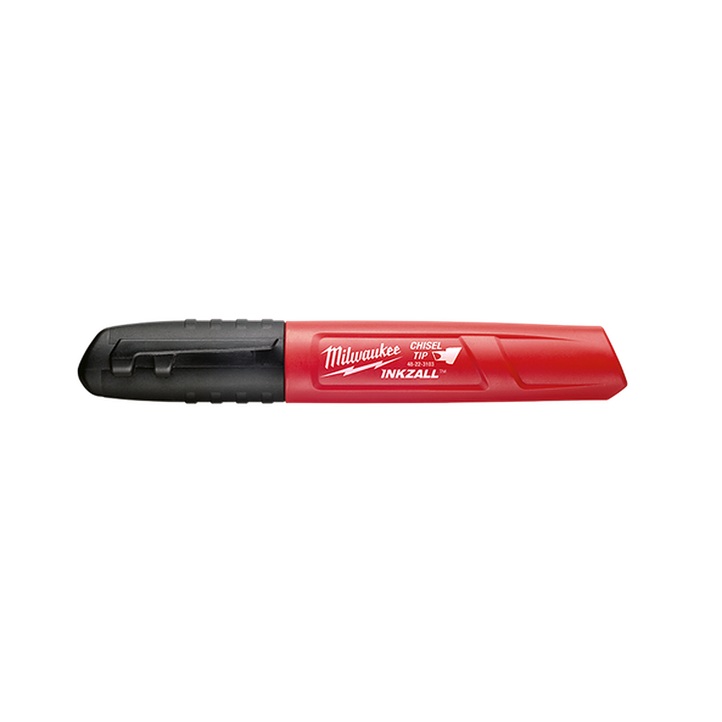 Milwaukee INKZALL Black Chisel Tip Markers (36 Pk)