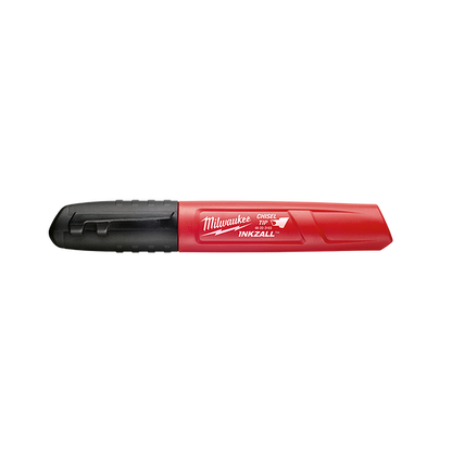 Milwaukee INKZALL Black Chisel Tip Markers (36 Pk)