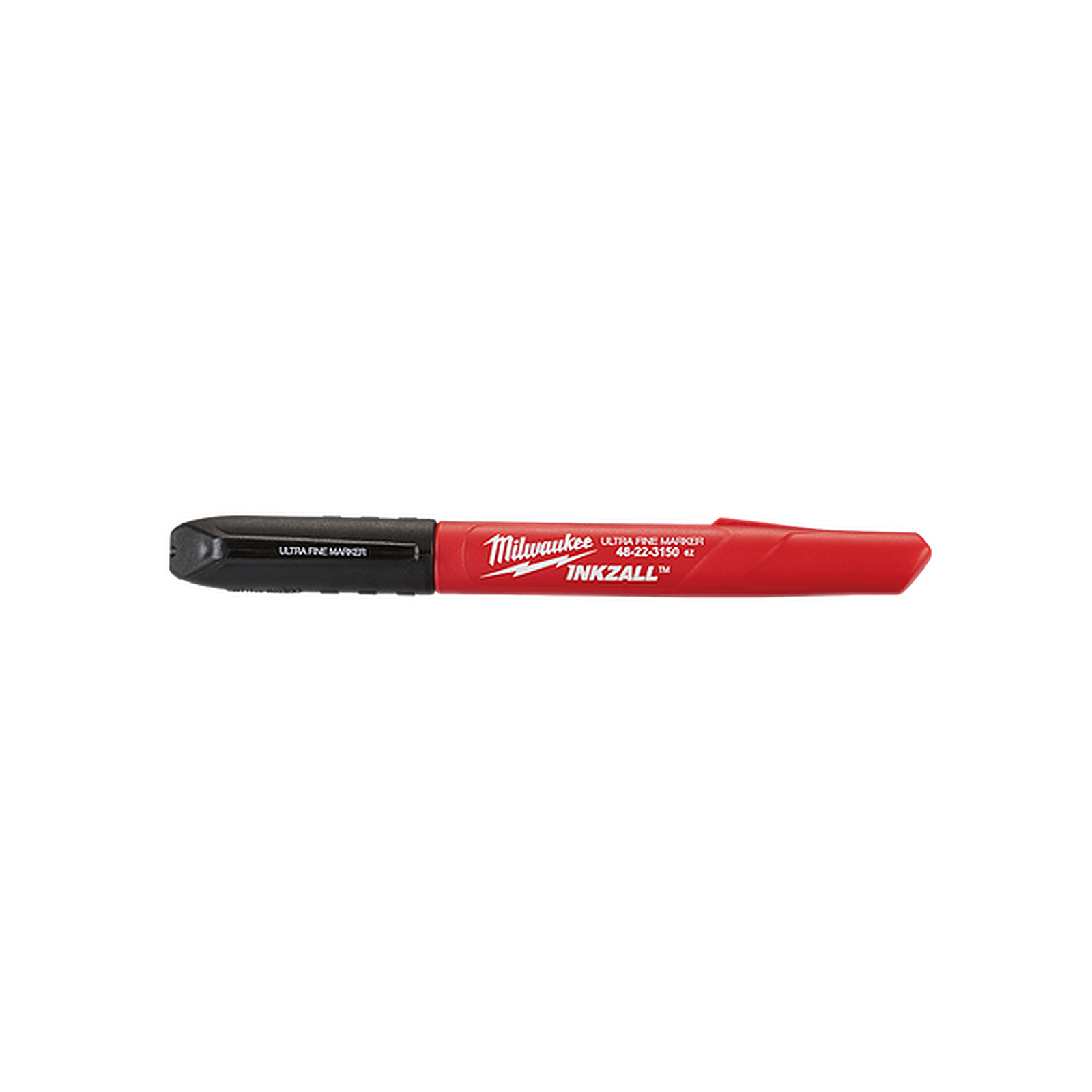 Milwaukee INKZALL Black Ultra Fine Point Markers 4 Pack 48223154