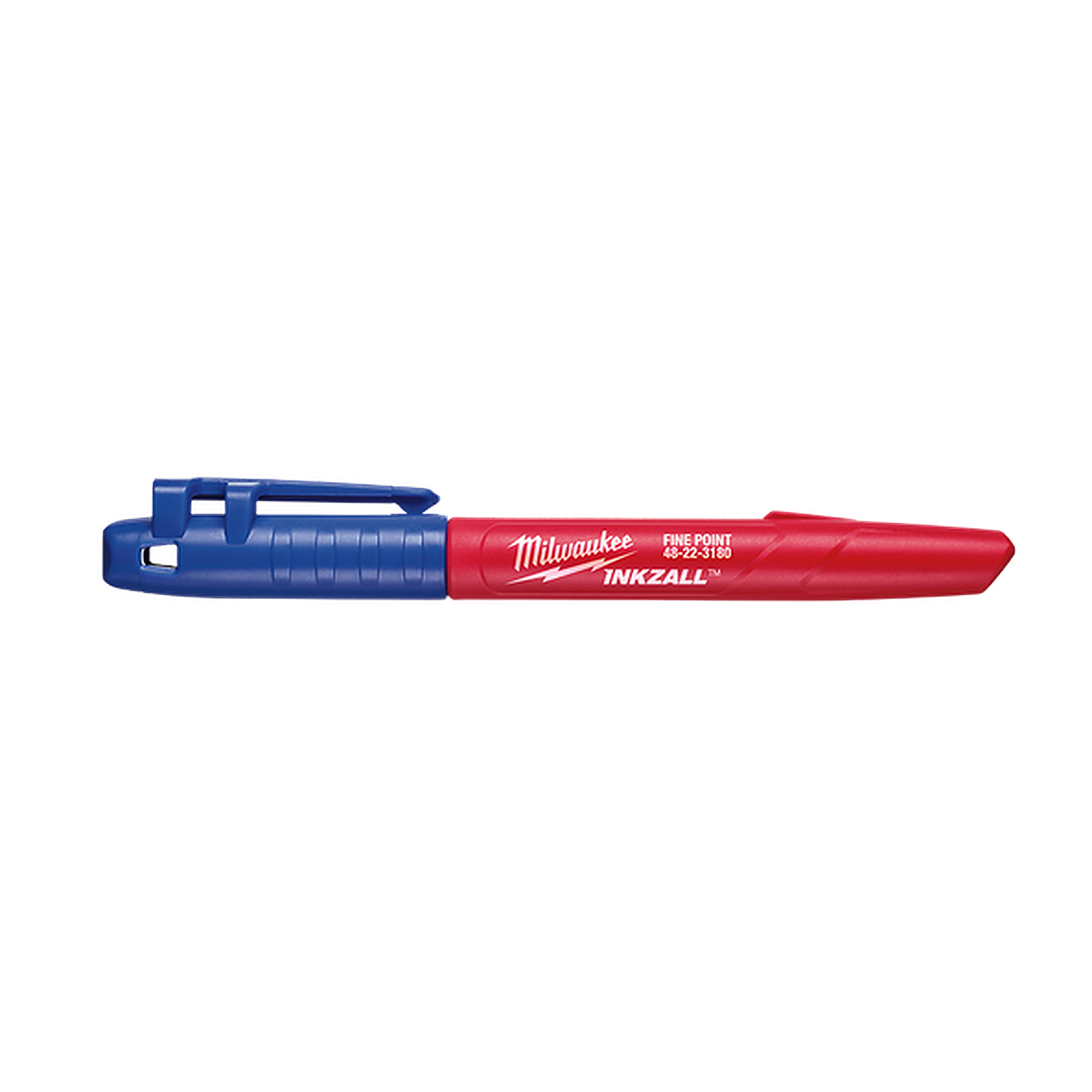 Milwaukee INKZALL Blue Fine Point Markers (36 Pk)