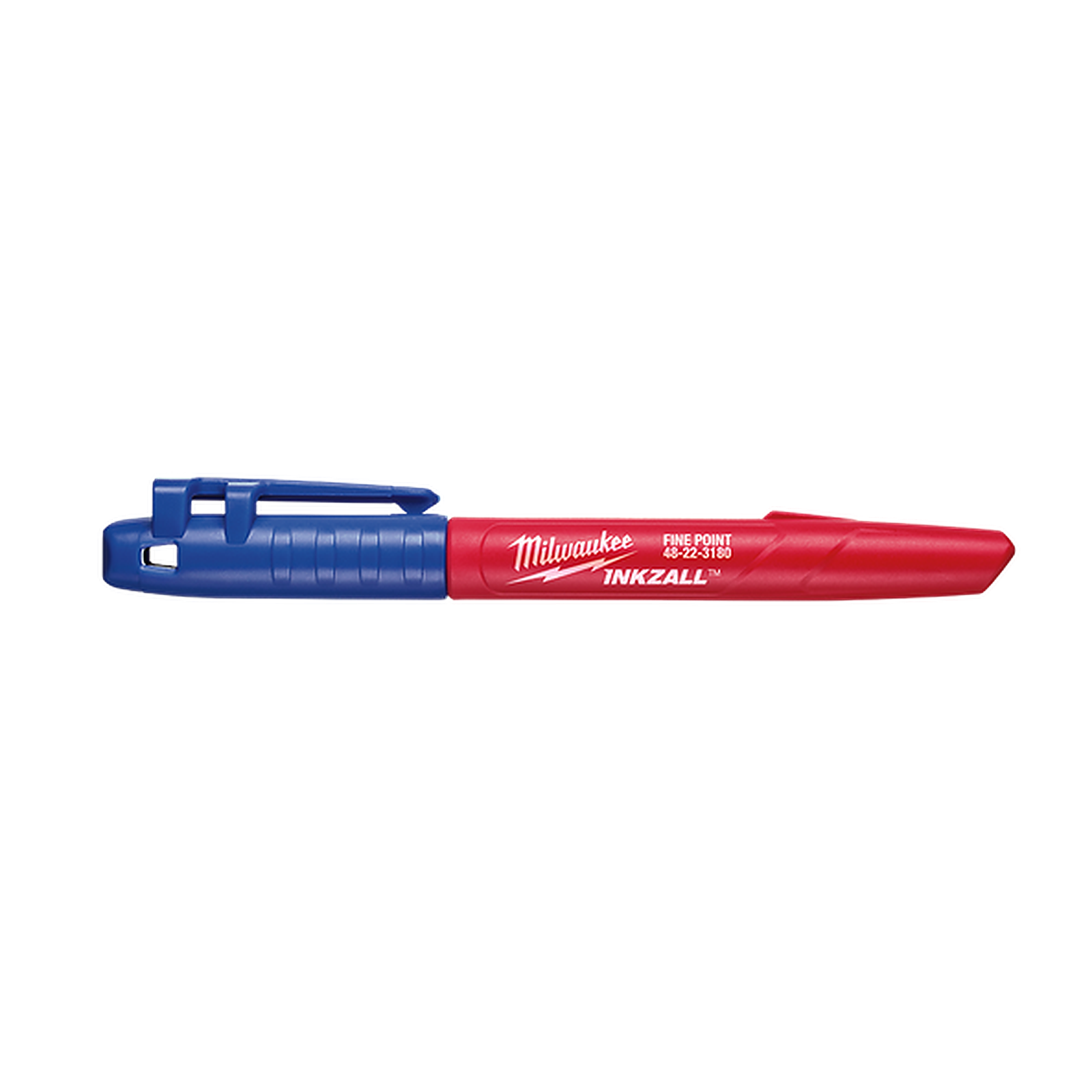 Milwaukee INKZALL Blue Fine Point Markers (36 Pk)