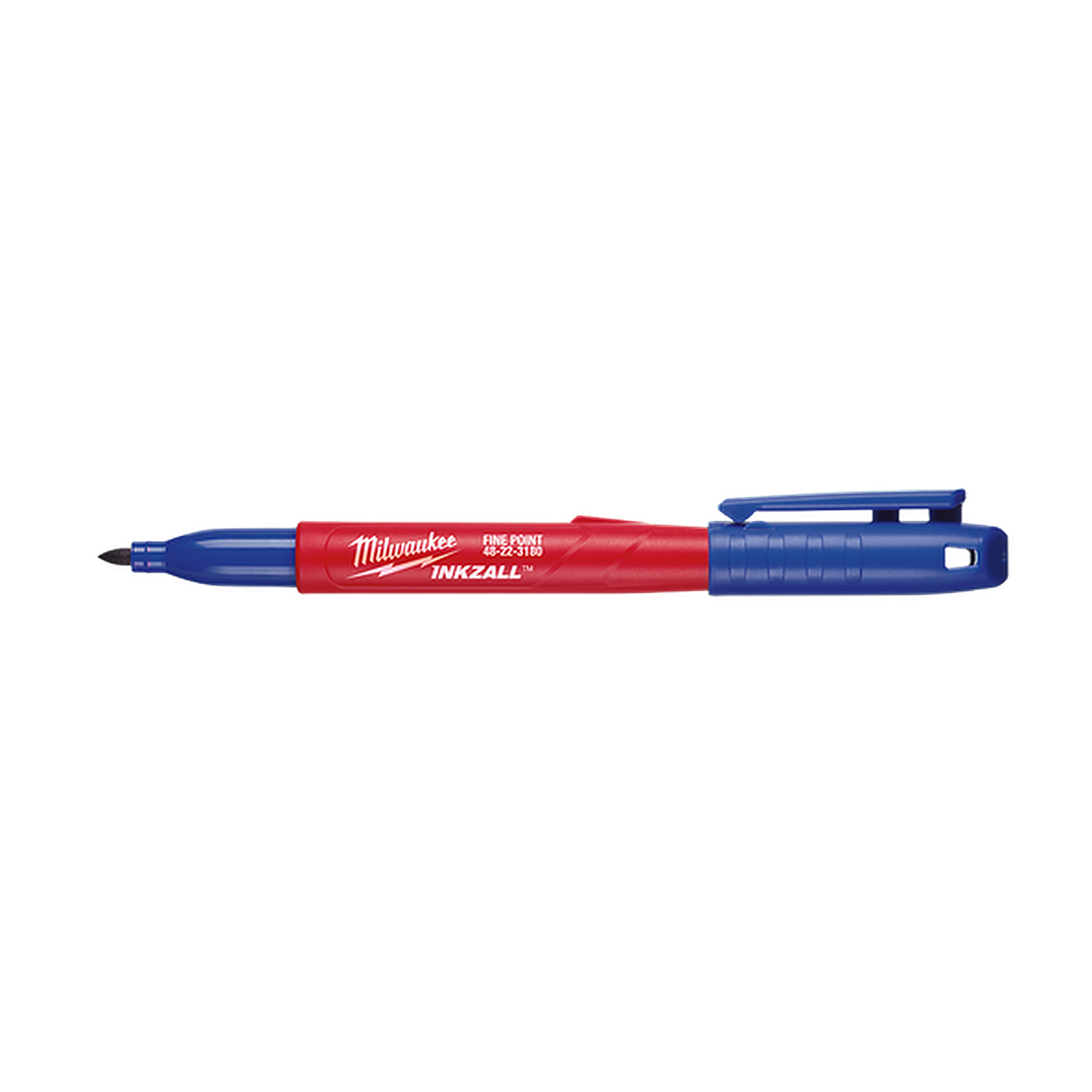 Milwaukee INKZALL Blue Fine Point Markers (36 Pk)