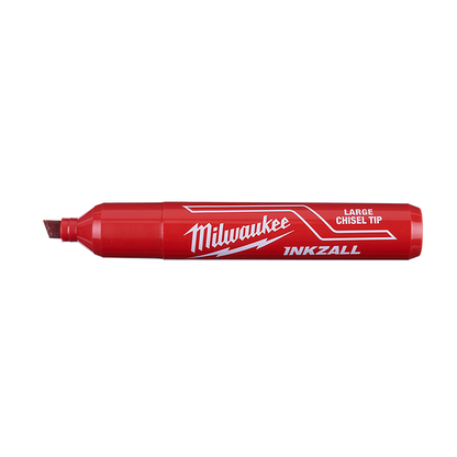 Milwaukee INKZALL Red Large Chisel Tip Marker