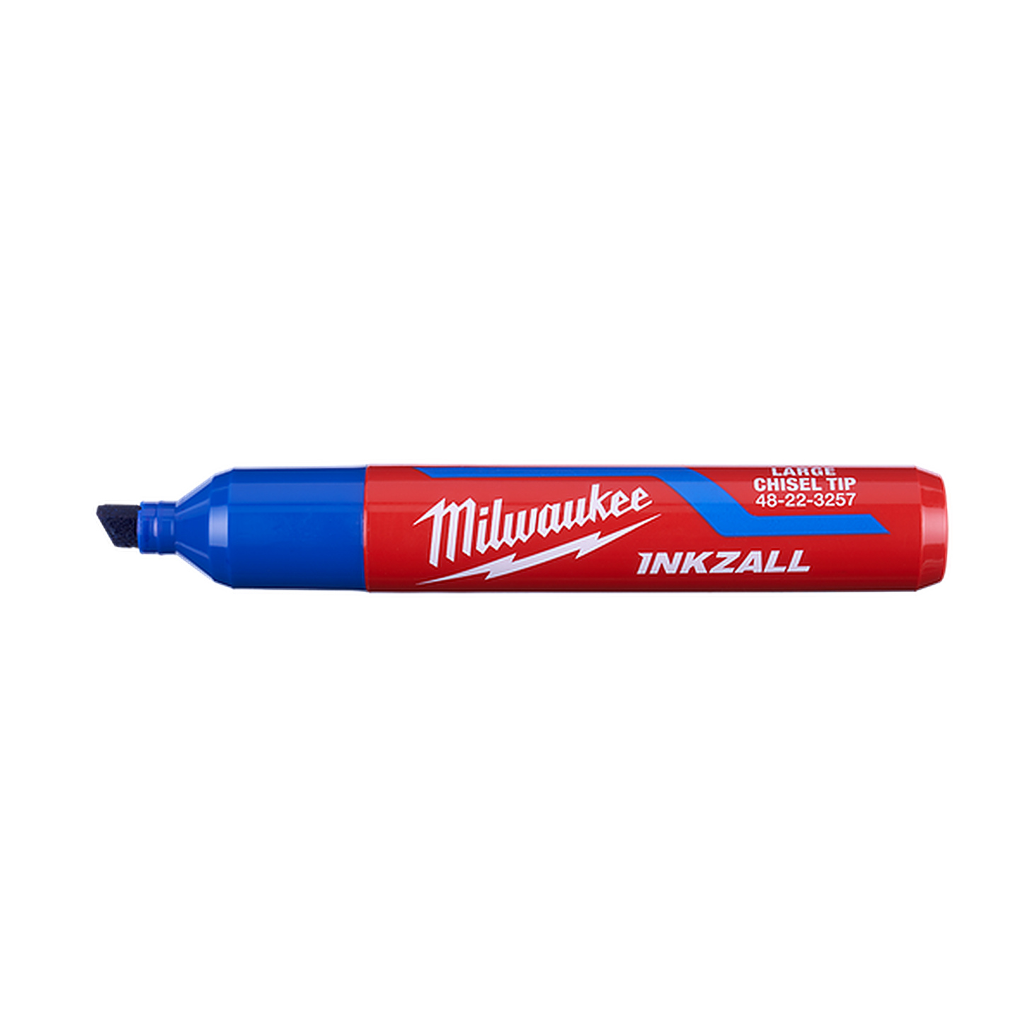 Milwaukee INKZALL Blue Large Chisel Tip Marker