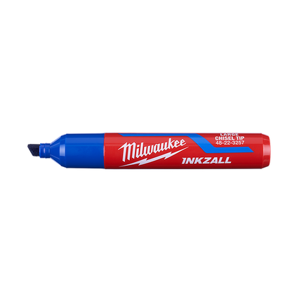 Milwaukee INKZALL Blue Large Chisel Tip Marker