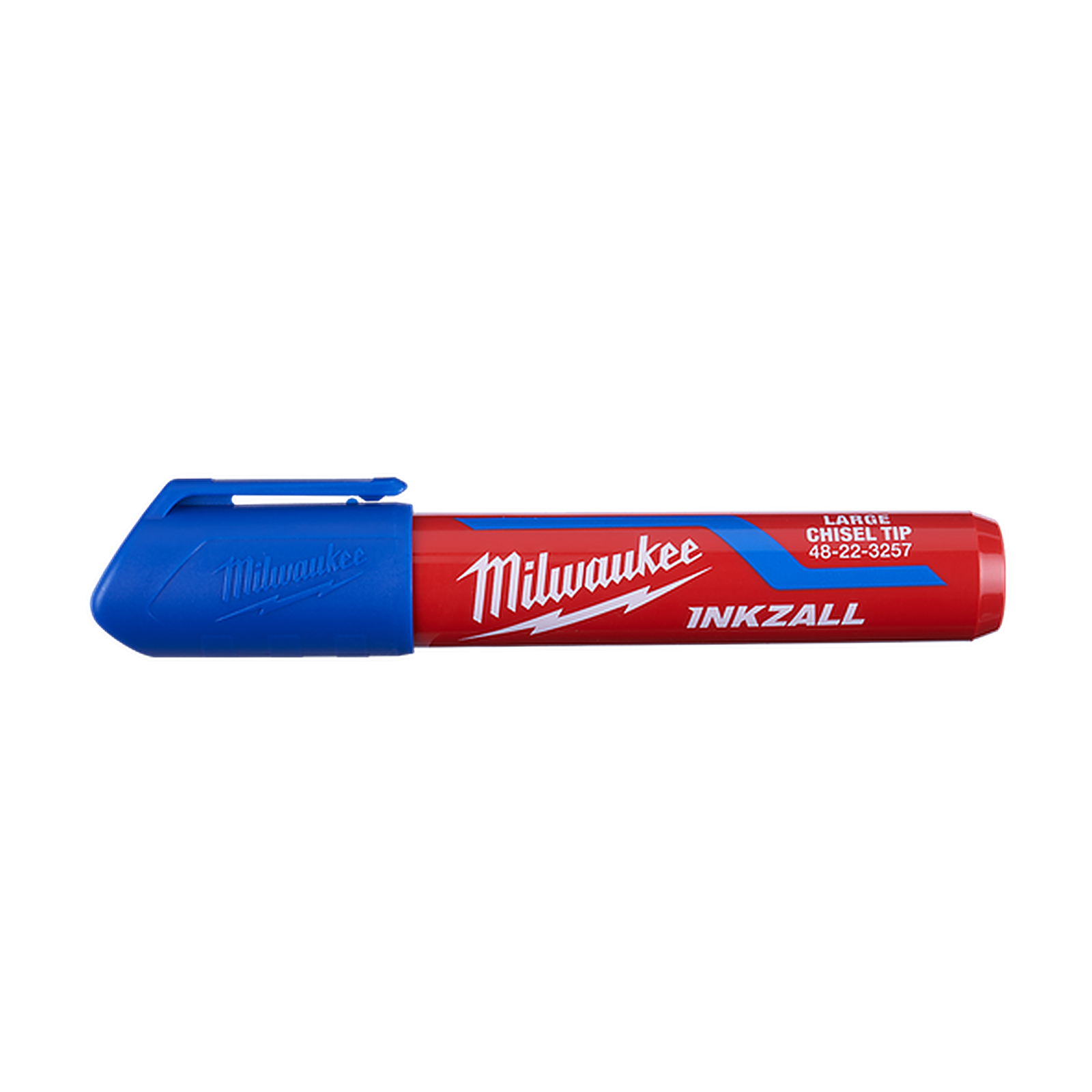 Milwaukee INKZALL Blue Large Chisel Tip Marker