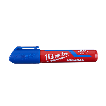 Milwaukee INKZALL Blue Large Chisel Tip Marker