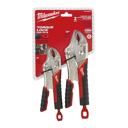 Milwaukee 254mm (10in) & 177mm (7in) TORQUE LOCK 2 Pack 48223402