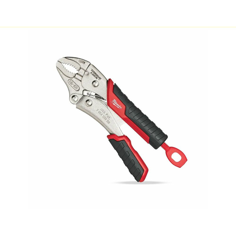 Milwaukee 48223405 127mm (5") Torque Lock Curved Jaw Locking Pliers with Durable Grip