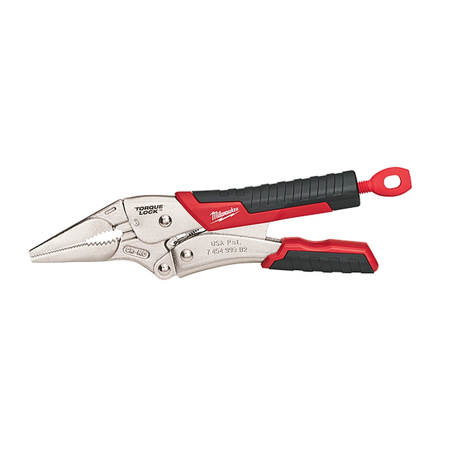 Milwaukee 228mm (9in) TORQUE LOCK Long Nose Locking Pliers with Durable Grip 48223409
