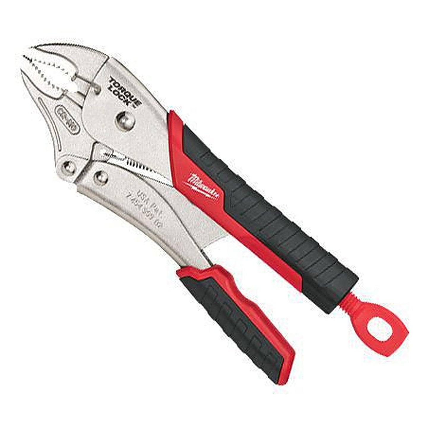 Milwaukee 254mm (10in) TORQUE LOCK Curved Jaw Locking Pliers with Durable Grip 48223410
