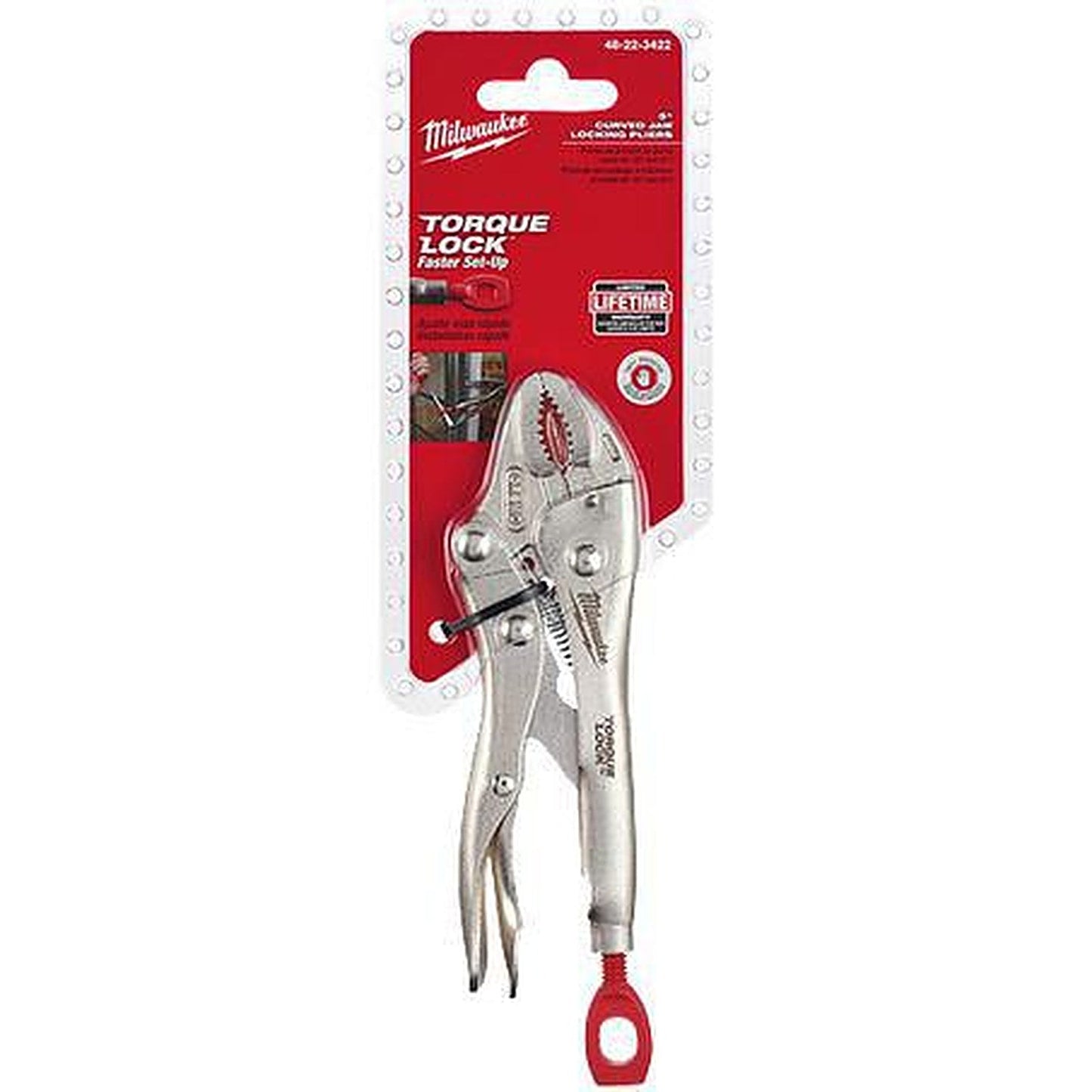 Milwaukee 127mm (5in) TORQUE LOCK Curved Jaw Locking Pliers 48223422
