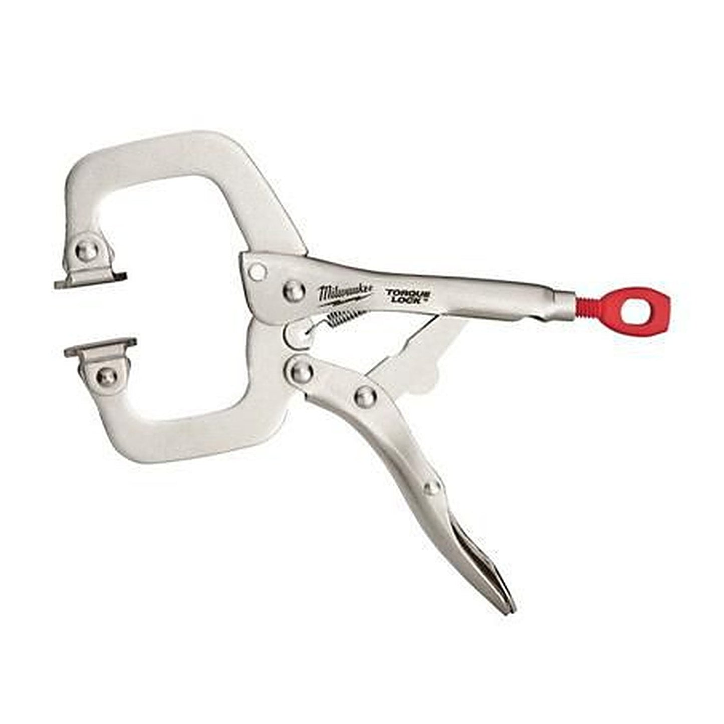 Milwaukee 152mm (6in) TORQUE LOCK C-Clamp Locking Pliers Swivel Jaws 48223522