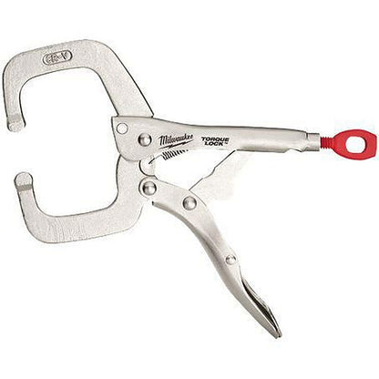 Milwaukee 152mm (6in) TORQUE LOCK C-Clamp Locking Pliers Regular Jaws 48223532
