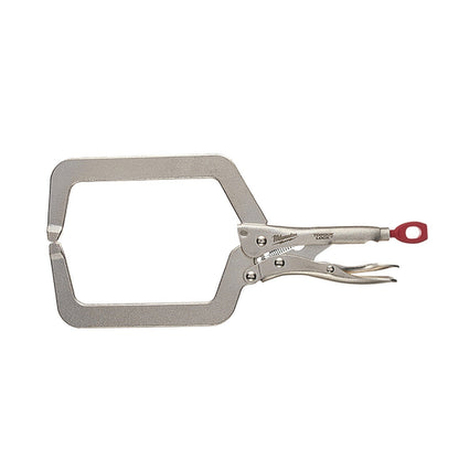 Milwaukee 228mm (9in) TORQUE LOCK Deep Reach C-Clamp Locking Pliers Regular Jaw 48223533