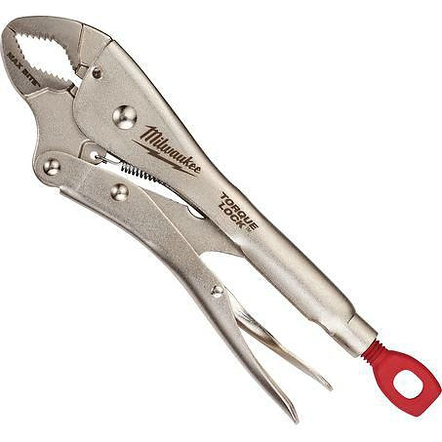 Milwaukee 254mm (10in) TORQUE LOCK Maxbite Curved Jaw Locking Pliers with Durable Grip 48223610
