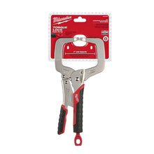 Milwaukee 279mm (11in) TORQUE LOCK C-Clamp Locking Pliers Regular Jaws with Durable Grip 48223631