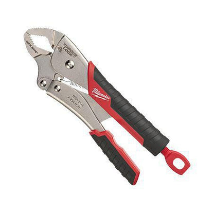 Milwaukee 254mm (10in) TORQUE LOCK MAX BITE Curved Jaw Locking Pliers with Durable Grip 48223710