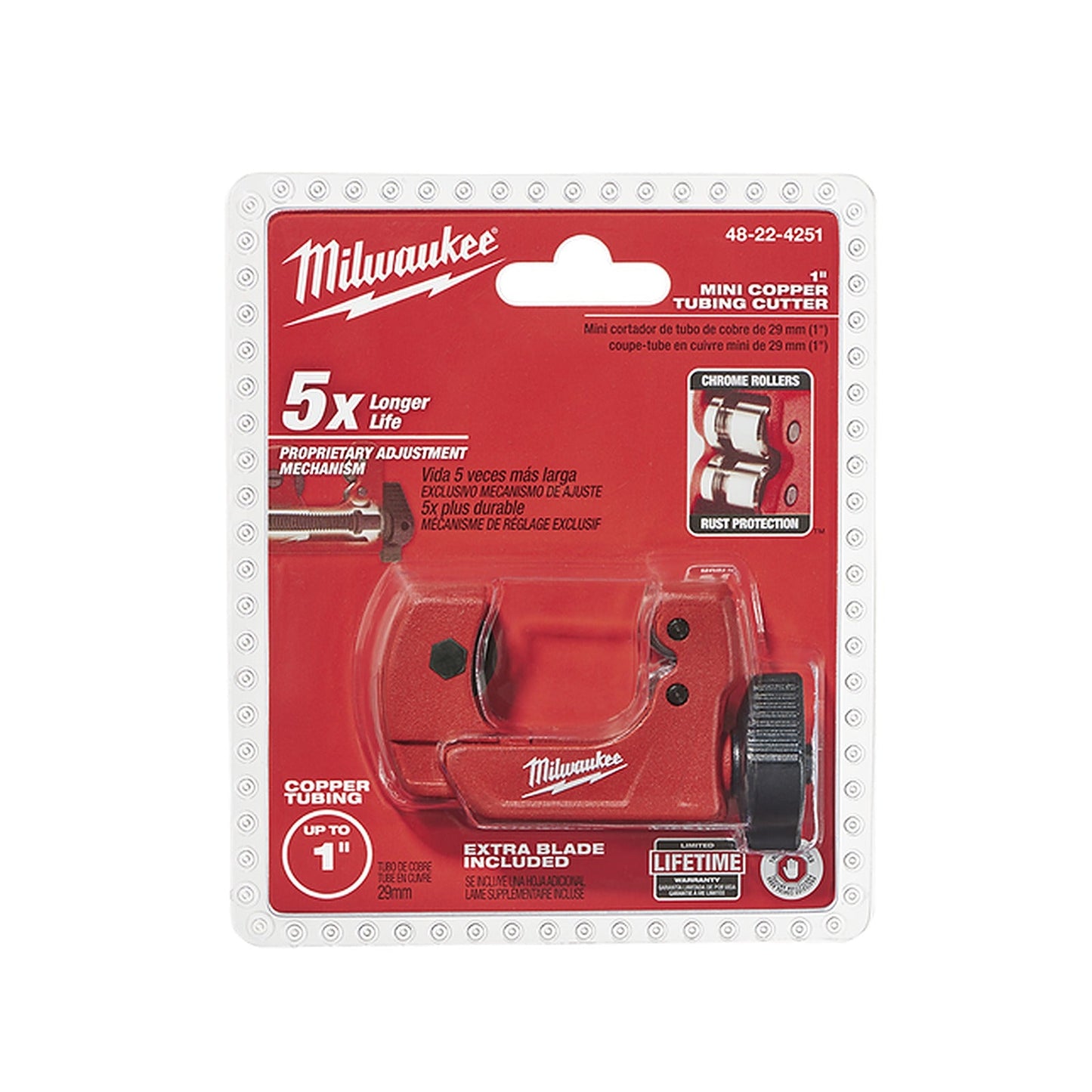 Milwaukee Mini Copper Tubing Cutter 25.4mm (1in) 48224251