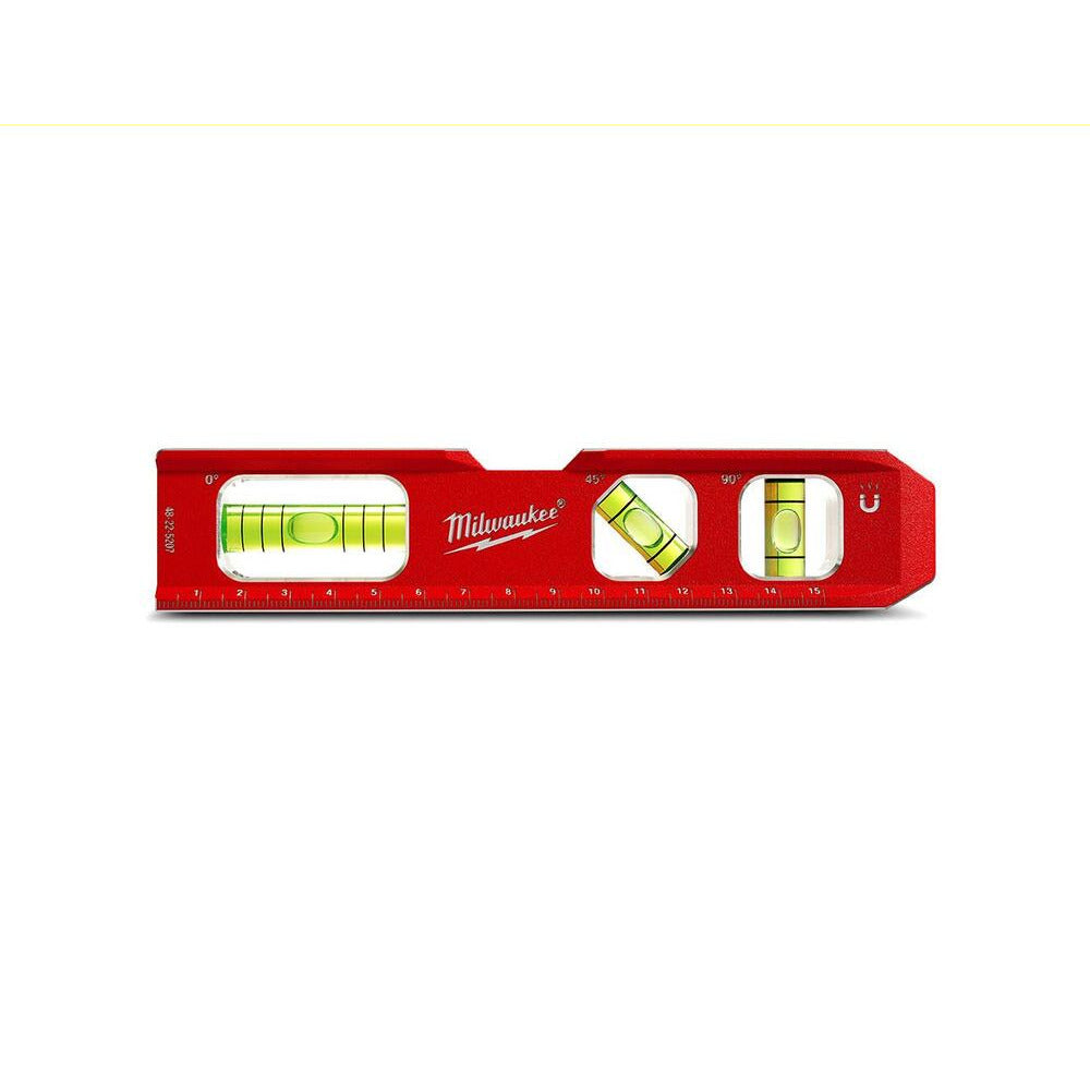 Milwaukee 48225207 150mm (6") Compact Magnetic Billet Torpedo Level