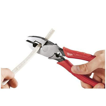 Milwaukee 228mm (9in) High Leverage Lineman's Pliers with Crimper 48226100