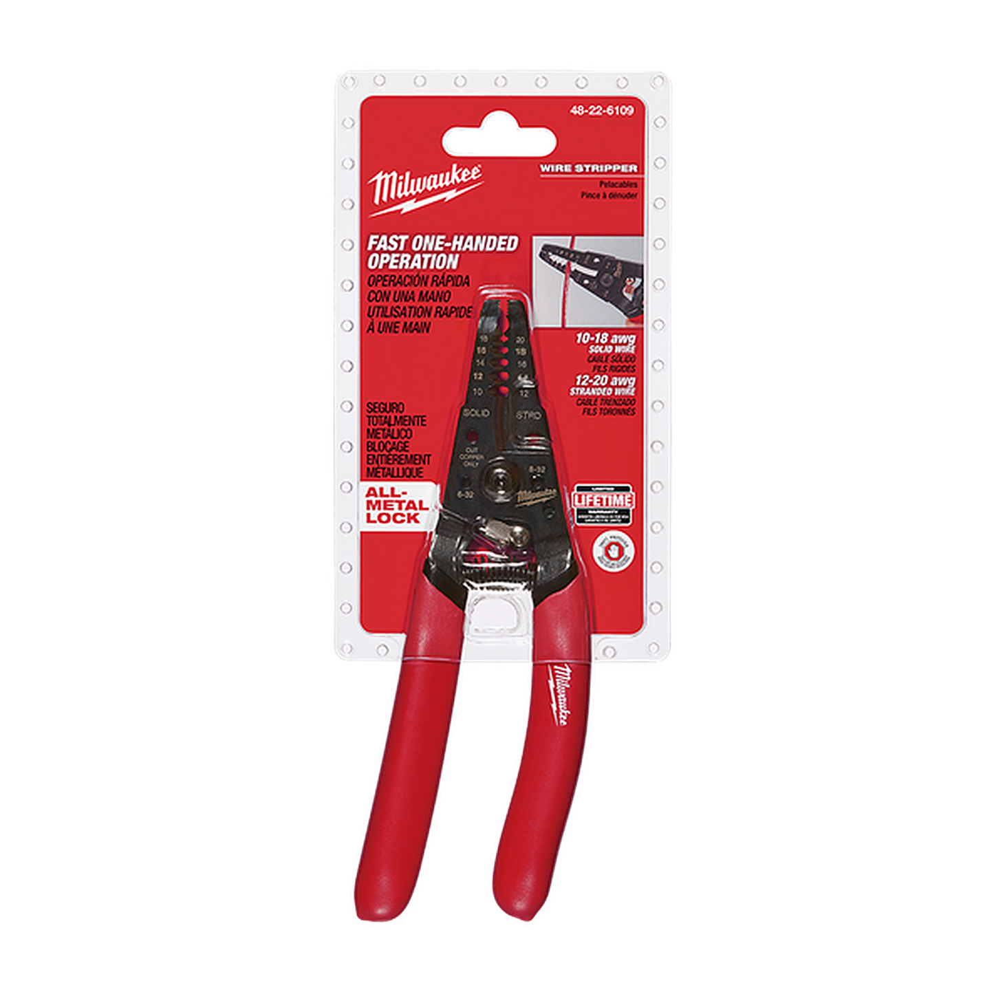 Milwaukee Wire Stripper/Cutter for Solid and Stranded Wire