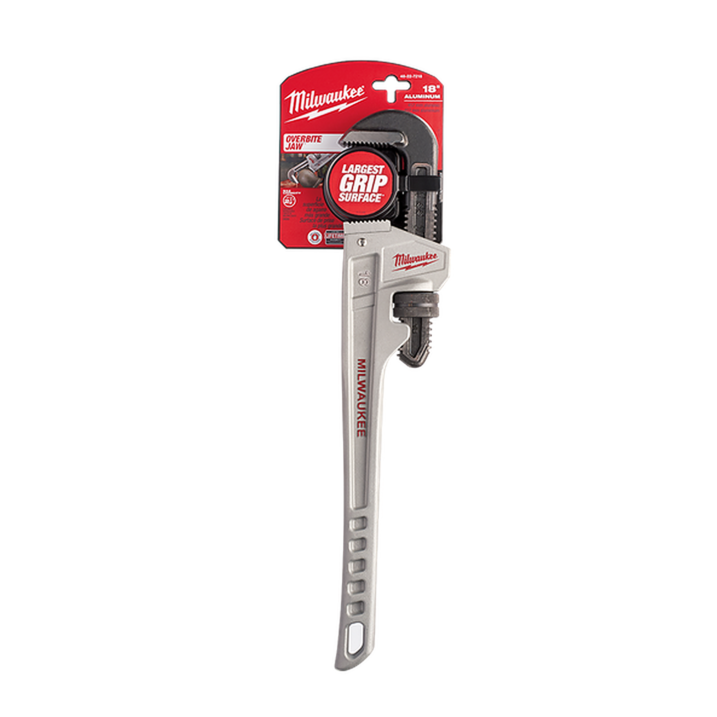 Milwaukee 457mm (18in) Aluminum Pipe Wrench 48227218