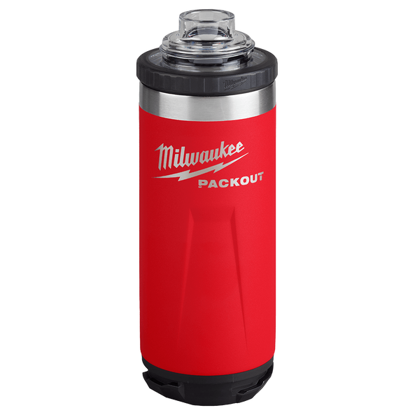 Milwaukee PACKOUT 532ml Bottle with Chug Lid - Red 48228382R