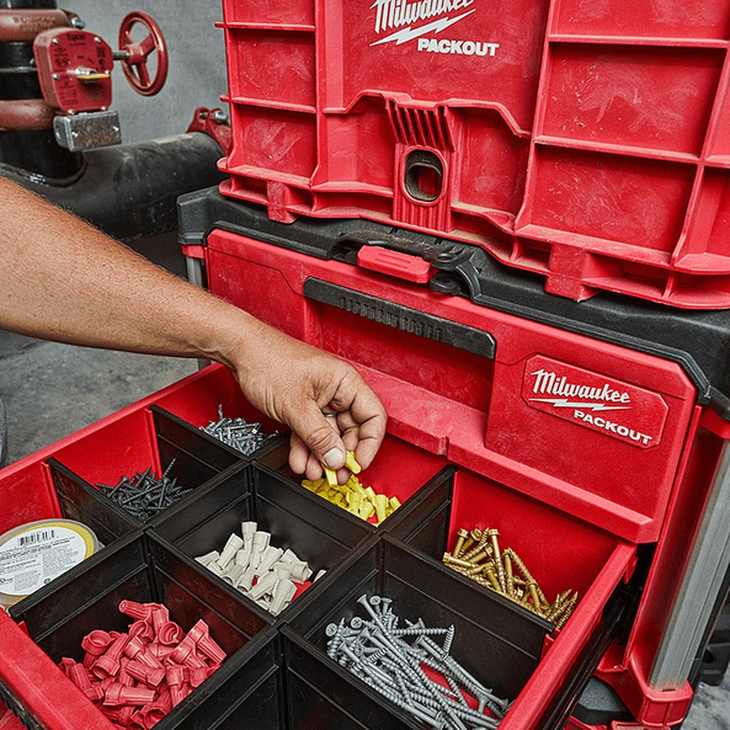Milwaukee Drawer Dividers for PACKOUT 2-Drawer Tool Box 48228472