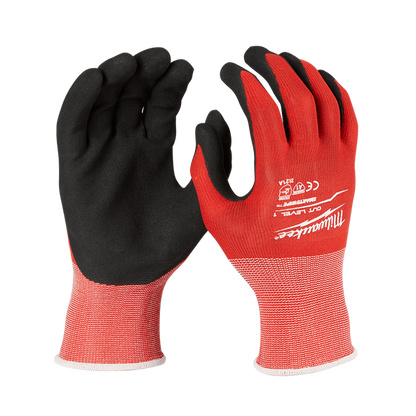 Milwaukee 12Pk Cut 1(A) Nitrile Dipped Gloves L