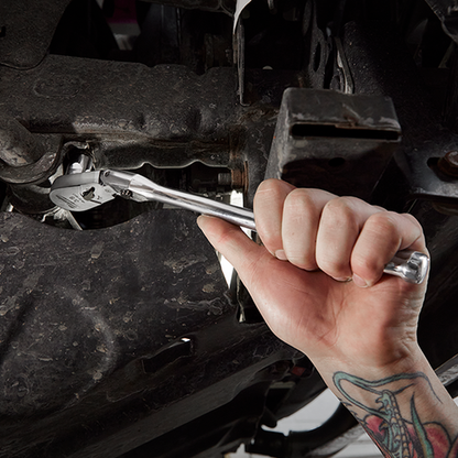 Milwaukee 3/8in Flex Head Extended Ratchet (12in)