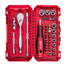 Milwaukee 1/4in Drive 38pc Metric Socket and Bit Set