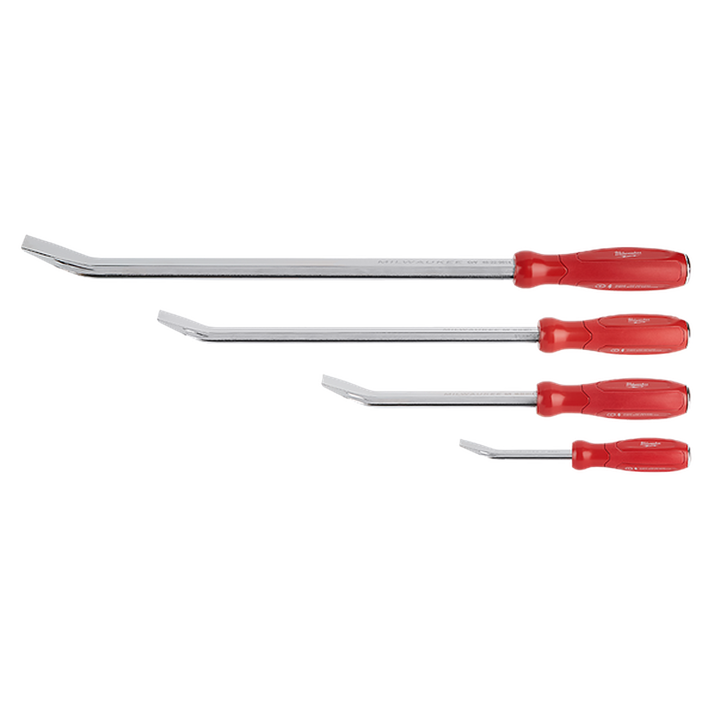 Milwaukee 4pc Pry Bar Set
