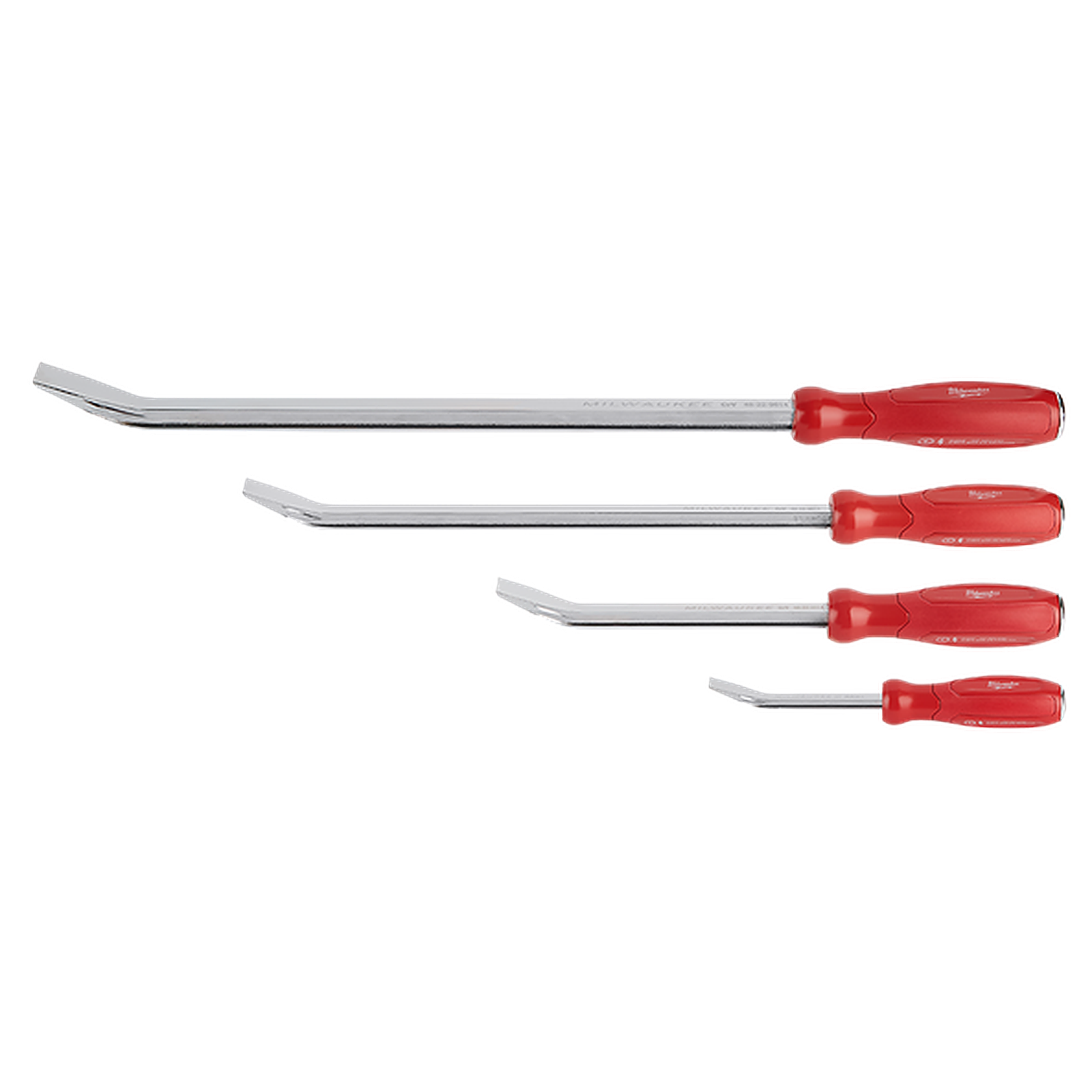 Milwaukee 4pc Pry Bar Set