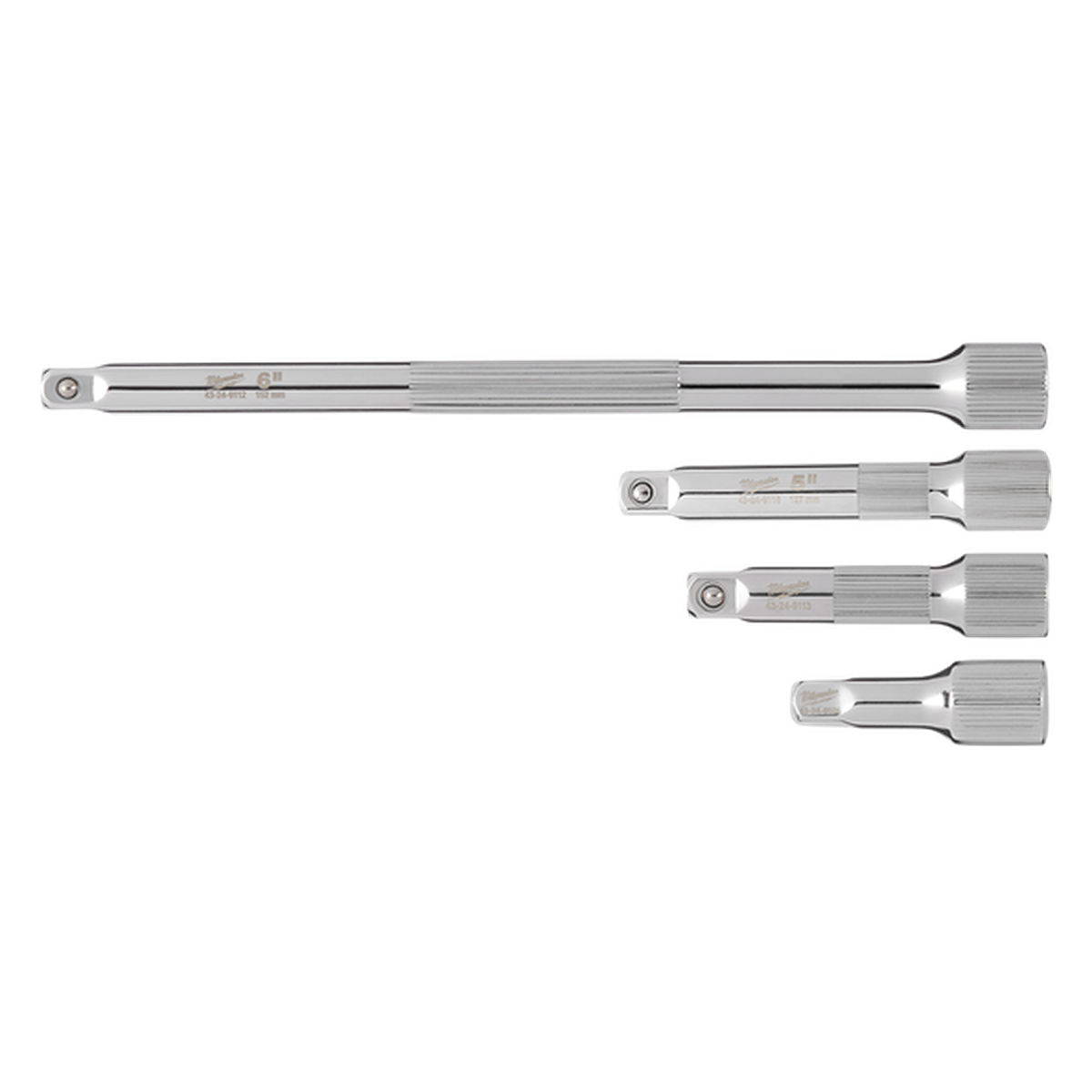 Milwaukee 4pc 1/4in Extension Set