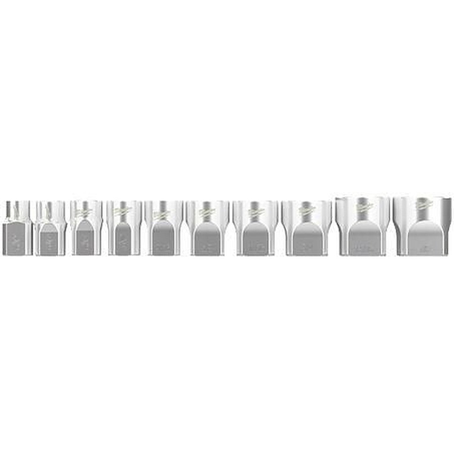 Milwaukee 3/8in Drive 10 Piece Standard SAE Socket Set with Storage Rail 48229403