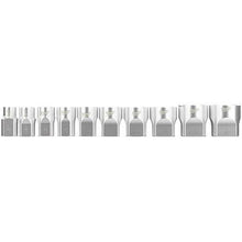 Milwaukee 3/8in Drive 10 Piece Standard SAE Socket Set with Storage Rail 48229403