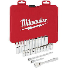 Milwaukee 1/4in Drive 26pc Ratchet & Socket Set - SAE 48229404