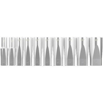 Milwaukee 3/8in Drive 10 Piece Deep SAE Socket Set with Storage Rail 48229405