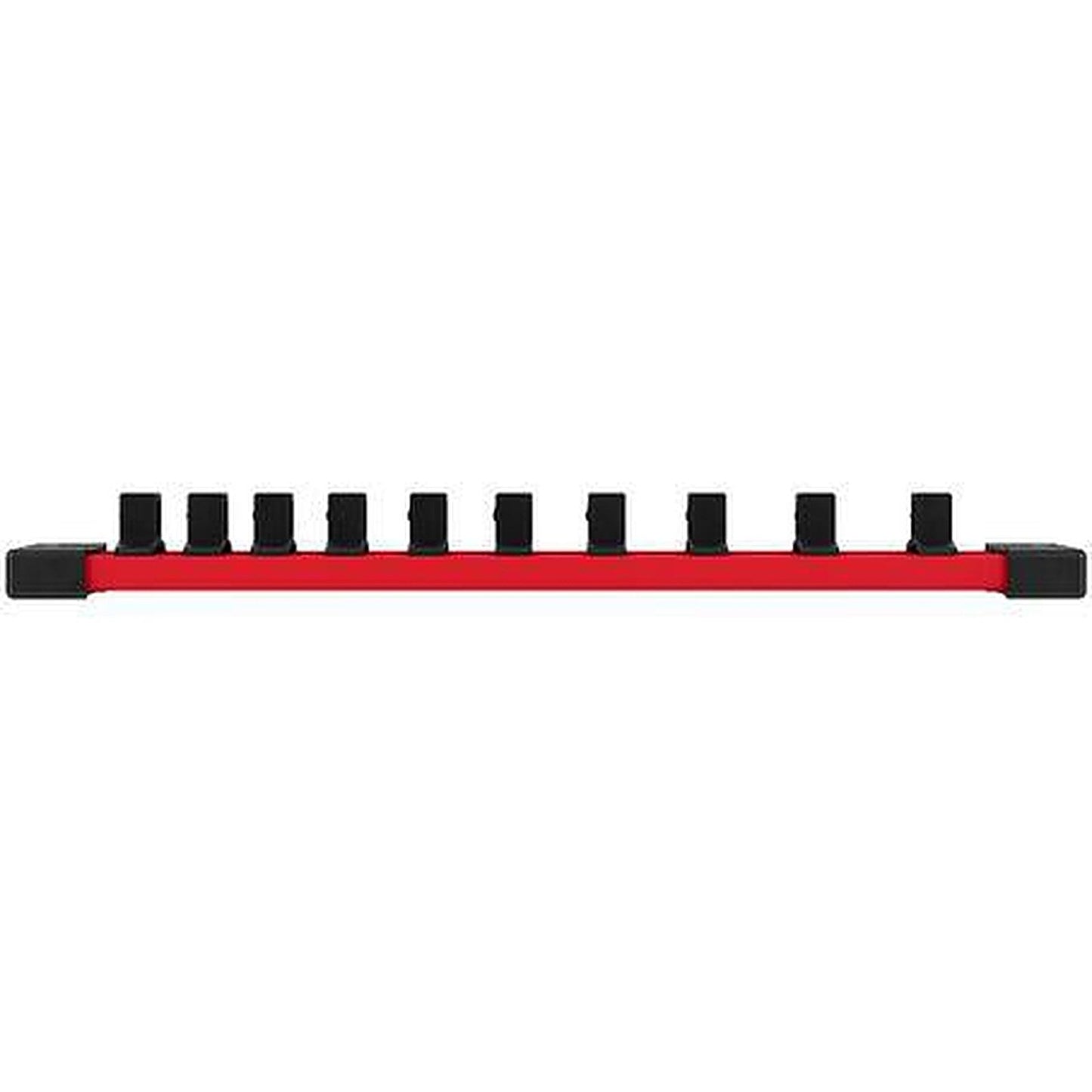 Milwaukee 3/8in Drive 10 Piece Deep SAE Socket Set with Storage Rail 48229405