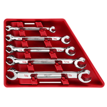 Milwaukee 5pc Double End Flare Nut Wrench Set SAE