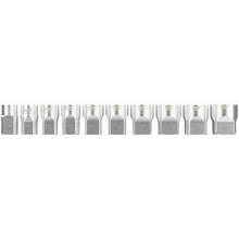 Milwaukee 3/8in Drive 10 Piece Standard Metric Socket Set with Storage Rail 48229503