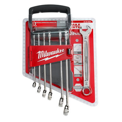 Milwaukee 7pc Combination Wrench Set - Metric 48229507