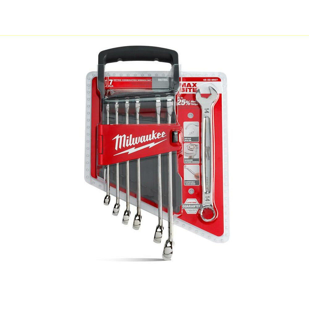 Milwaukee 7pc Combination Wrench Set - Metric 48229507