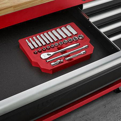 Milwaukee 3/8in Drive 32pc Ratchet & Socket Set - Metric 48229508