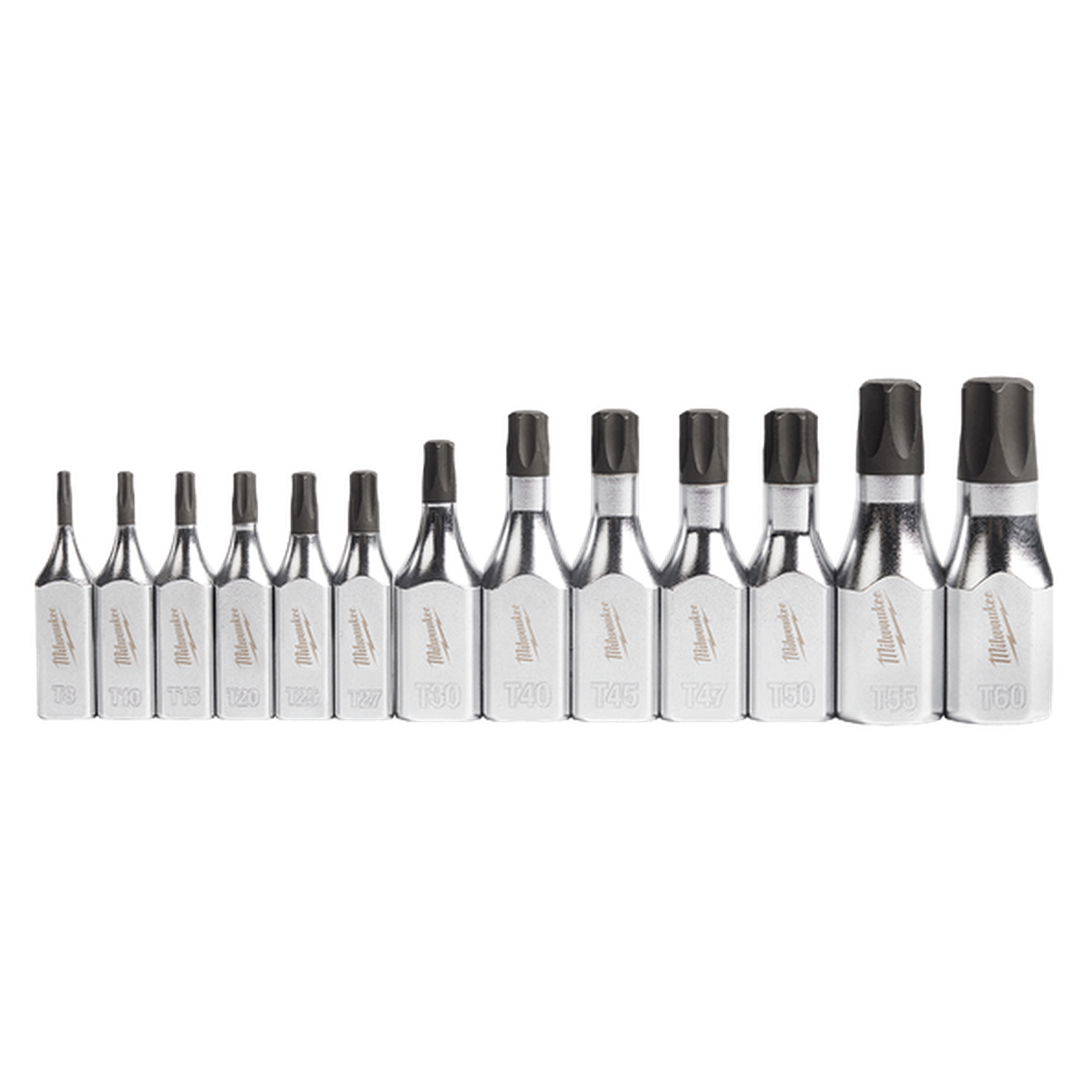 Milwaukee 13pc 1/4in and 3/8in Drive Torx Bit Socket Set