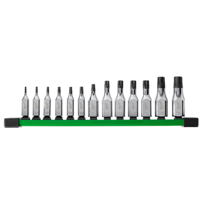 Milwaukee 13pc 1/4in and 3/8in Drive Torx Bit Socket Set