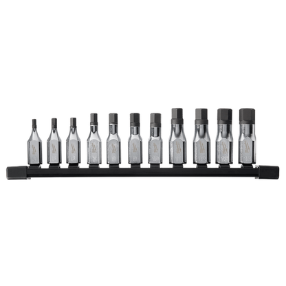 Milwaukee 11pc 3/8in Drive Metric Hex Bit Socket Set