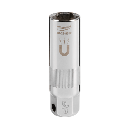 Milwaukee 3/8in Drive 5/8in Magnetic Spark Plug Socket